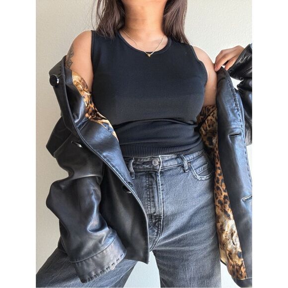 dana bachman soft butter leather jacket - Picture 9 of 11